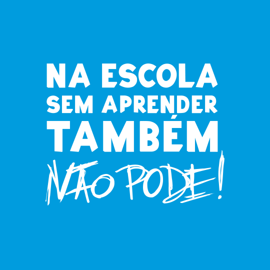 Logo Na Escola Sem Aprender Também Não Pode!