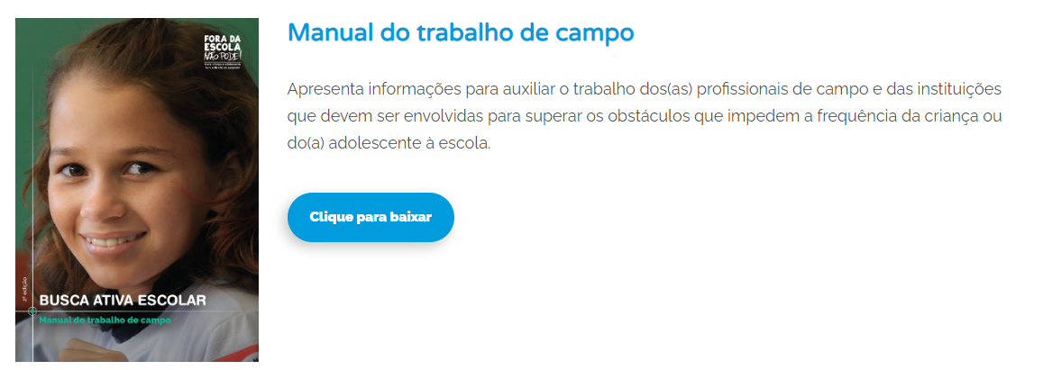 Novo guia Manual do trabalho de campo