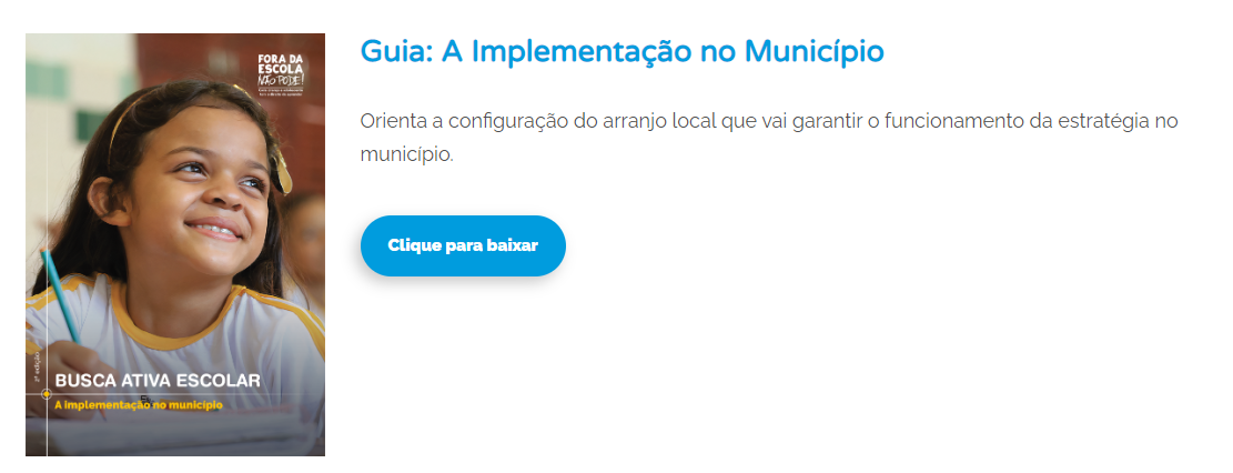 Novo guia A Implementação no Município