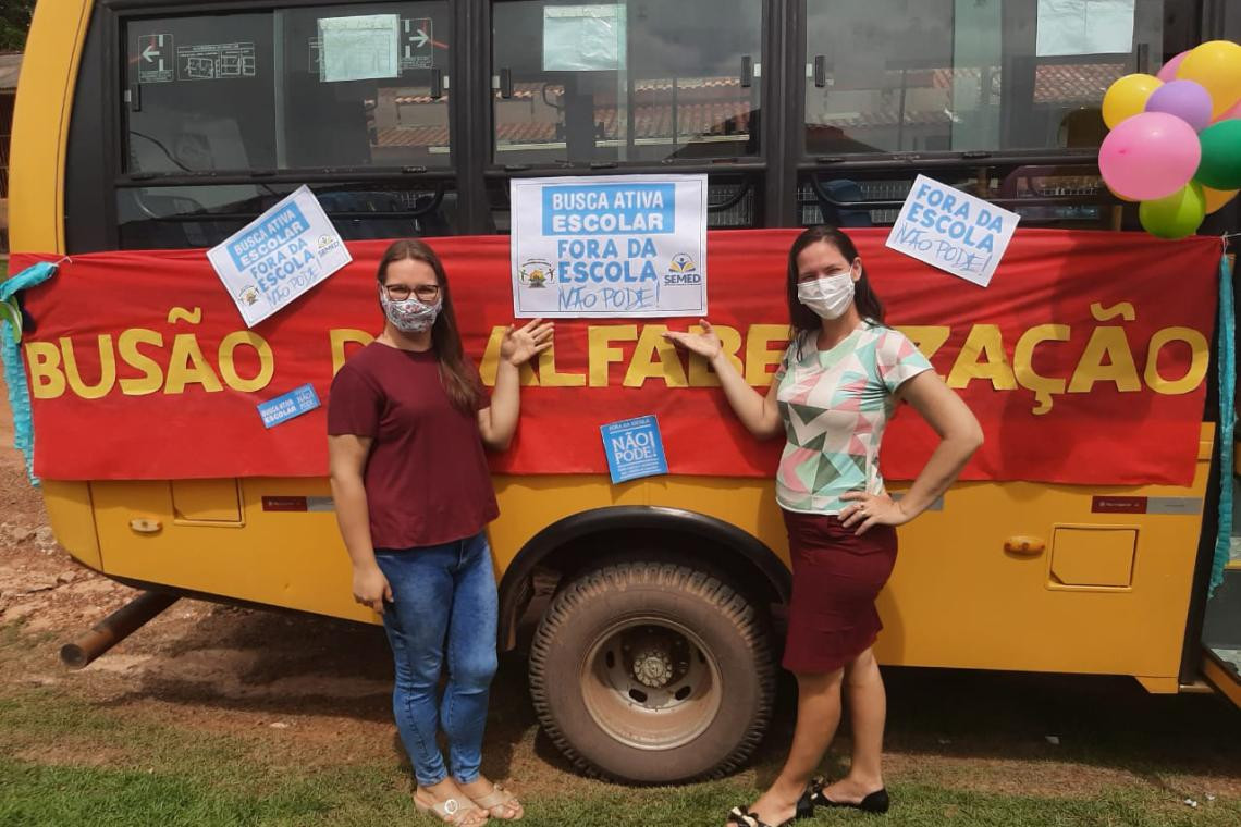 Busca Ativa Escolar e Busão da Alfabetização chegam à zona rural