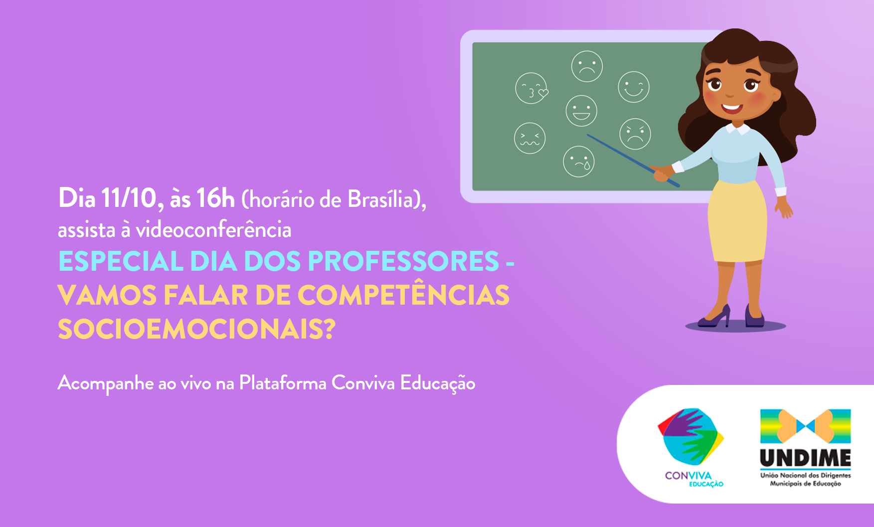 Especial dia dos professores - Vamos falar de competências socioemocionais?