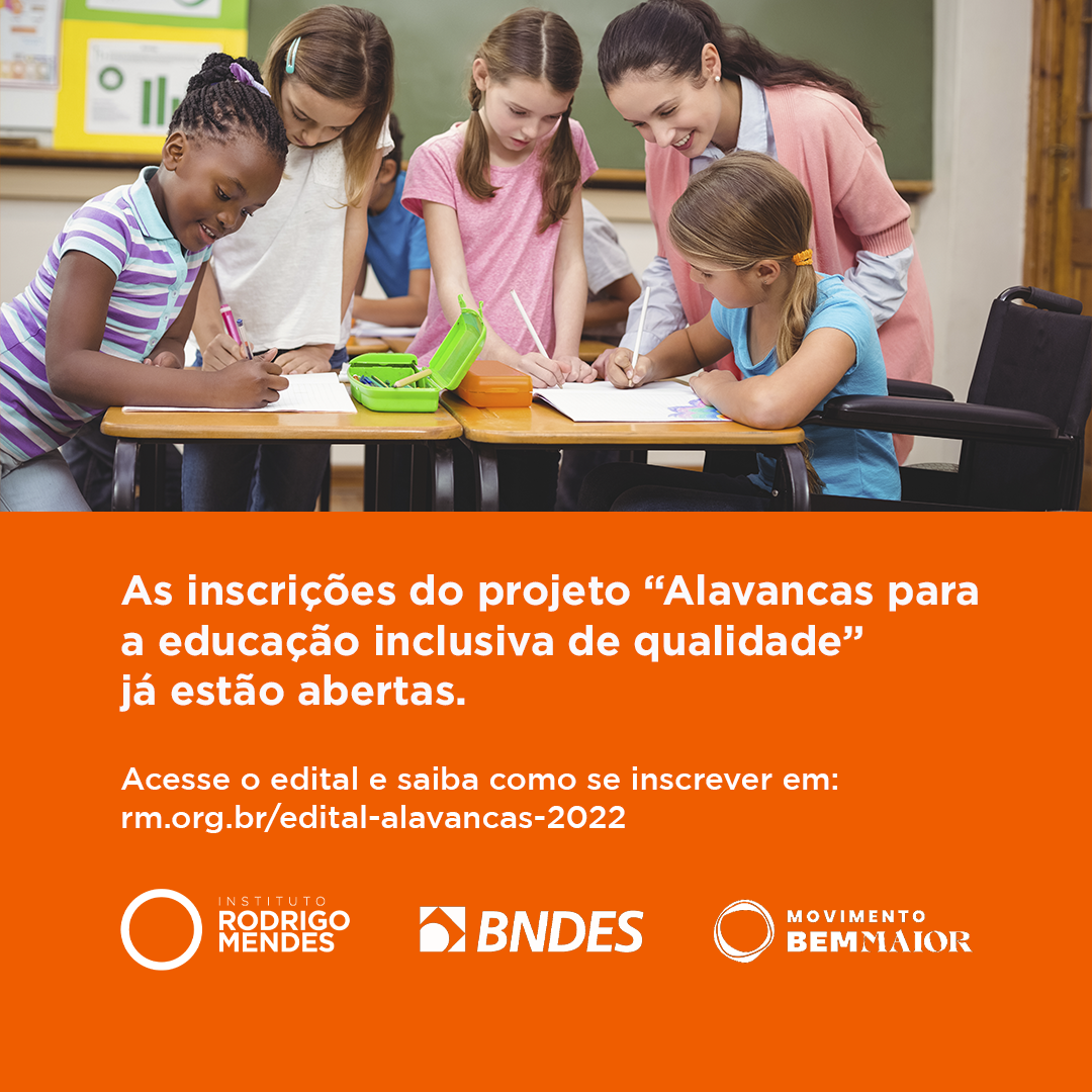 Aberto edital para secretarias municipais de educação participarem de programa de formação gratuita sobre educação inclusiva