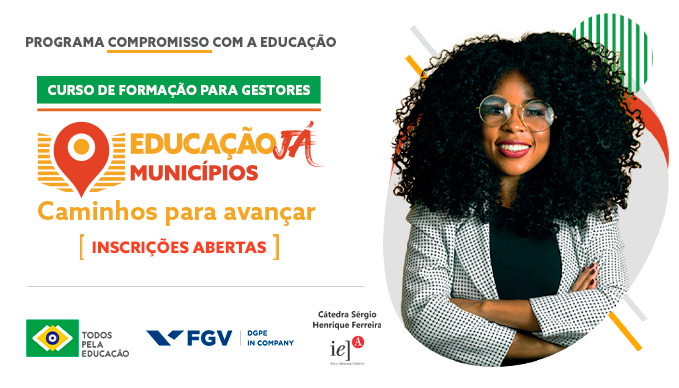 Programa Compromisso com a Educação: estão abertas as inscrições em curso para gestores municipais