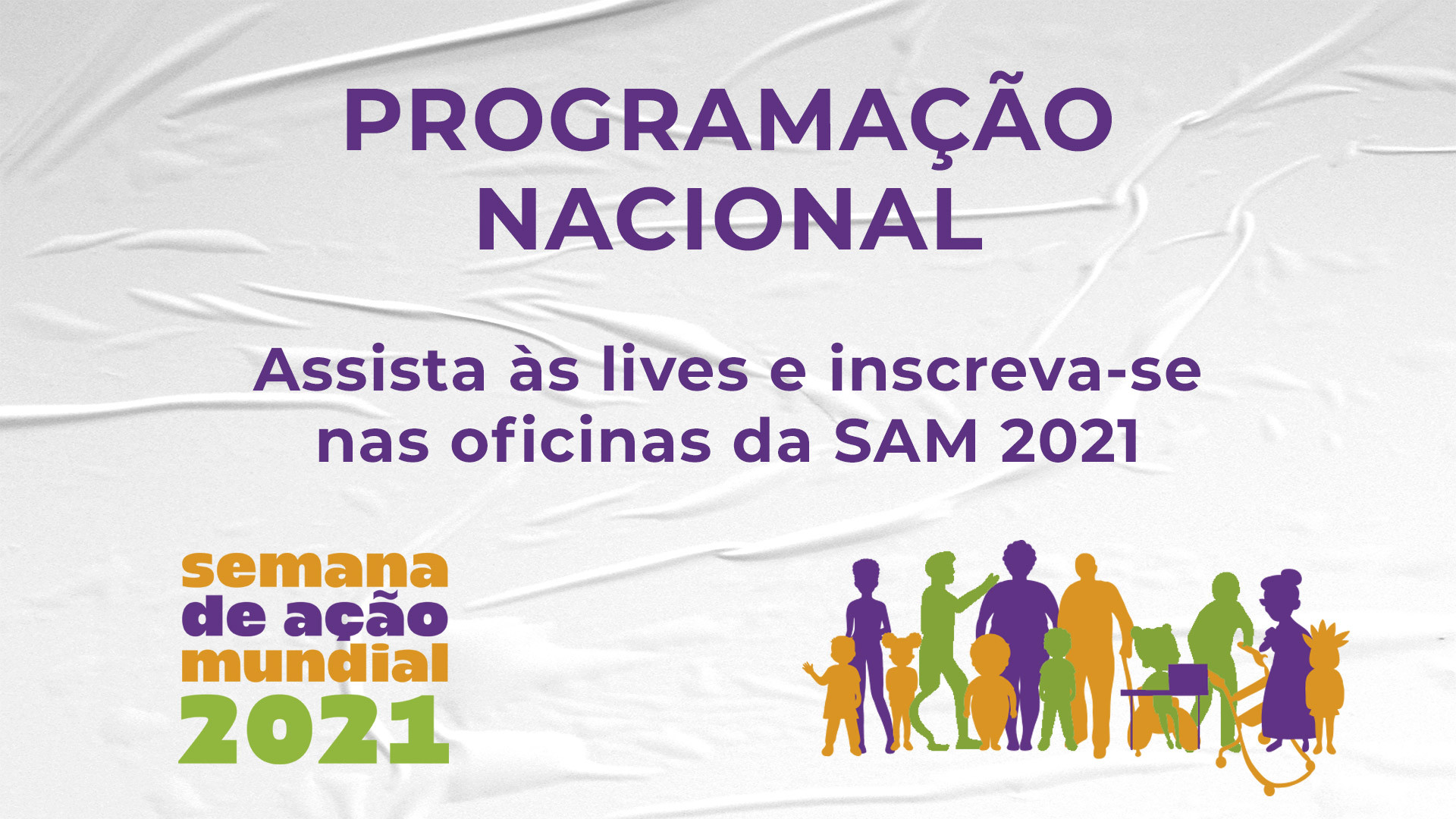 Em duas semanas, SAM 2021 terá 12 lives e oficinas; inscreva-se