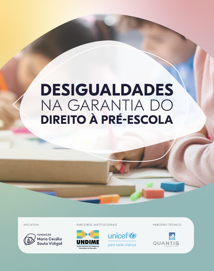 Publicado estudo que trata de desigualdades na garantia do direito à pré-escola