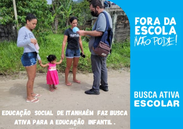 Experiência de Busca Ativa Escolar em Itanhaém (SP)