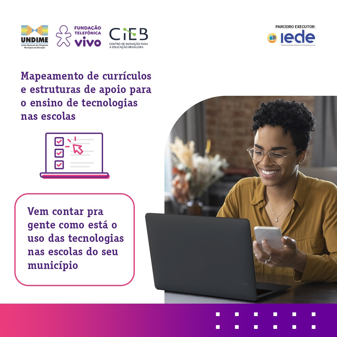 Undime realiza pesquisa com secretarias de educação sobre o ensino de tecnologias nas escolas